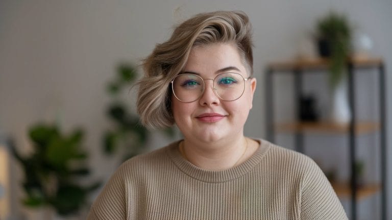 17 Best Haircuts for Chubby Faces with Glasses (With Real Photos!)