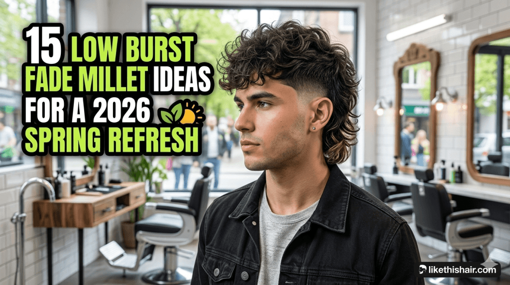 15 Low Burst Fade Mullet Ideas for a 2026 Spring Refresh