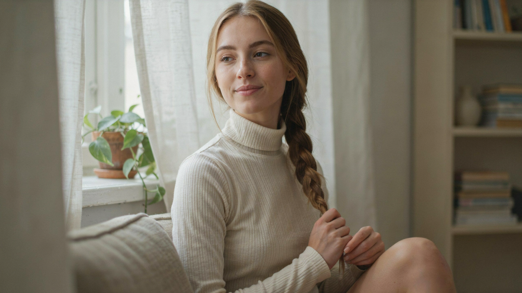 hairstyles to match turtle neck