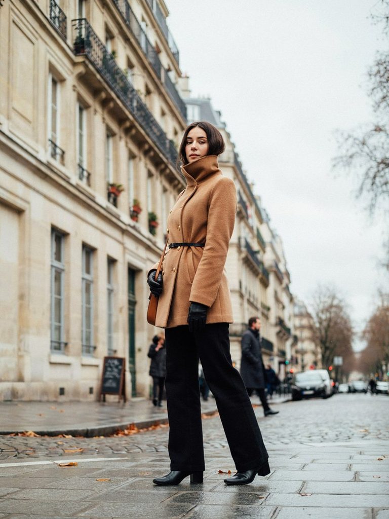 The Chic "Coat Tuck" Faux Lob